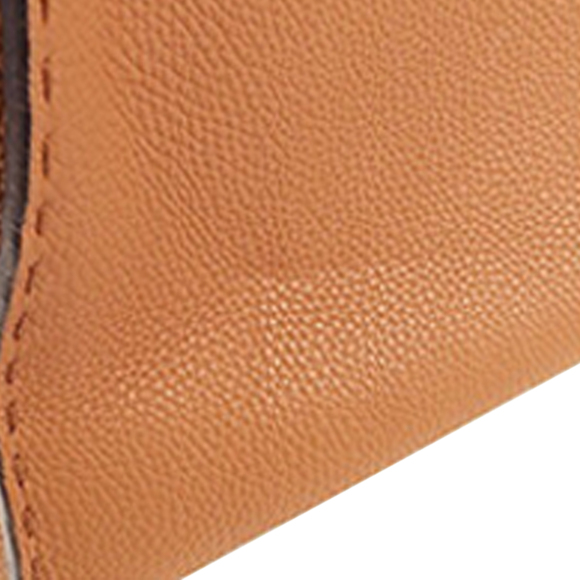 Pre-Loved Fendi Medium Leather Selleria Peekaboo Iconic Satchel - Picture 7 of 12